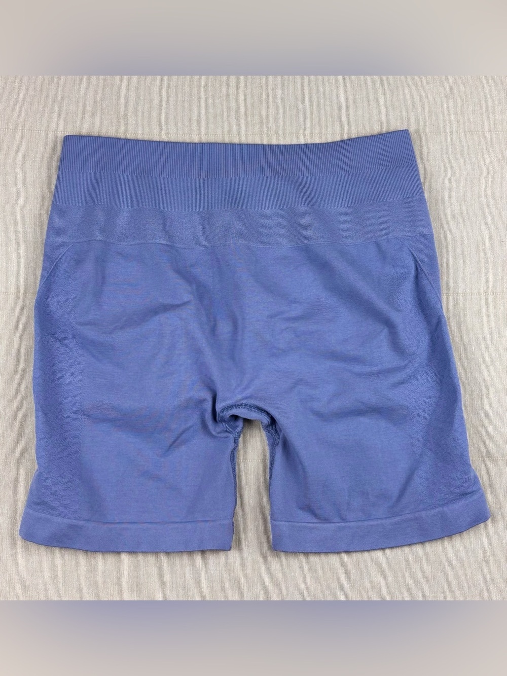 Alphalete Seamless Scrunch Biker Shorts Purple High Rise Gym Yoga Training